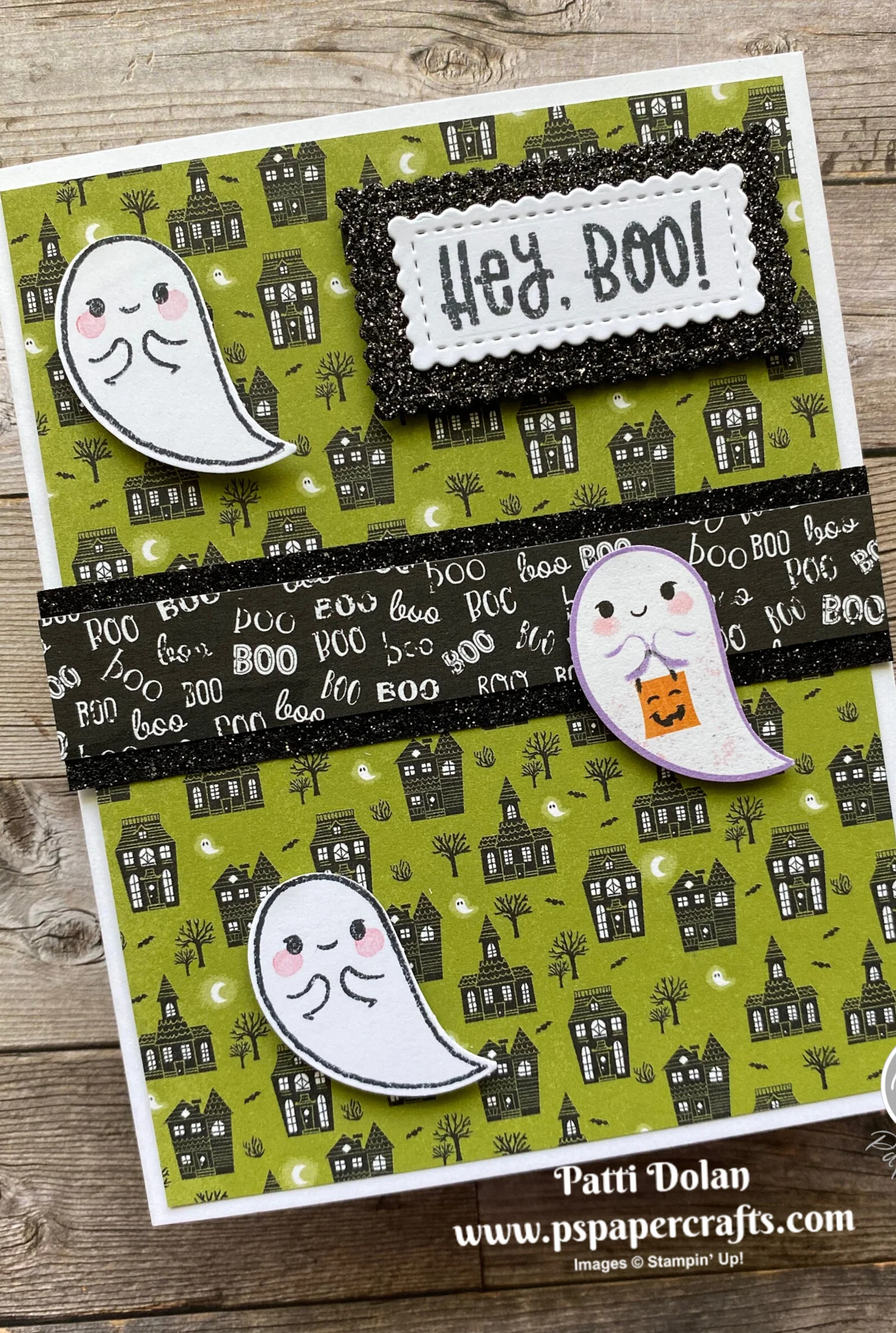 Cutest Halloween - Hey Boo Card!