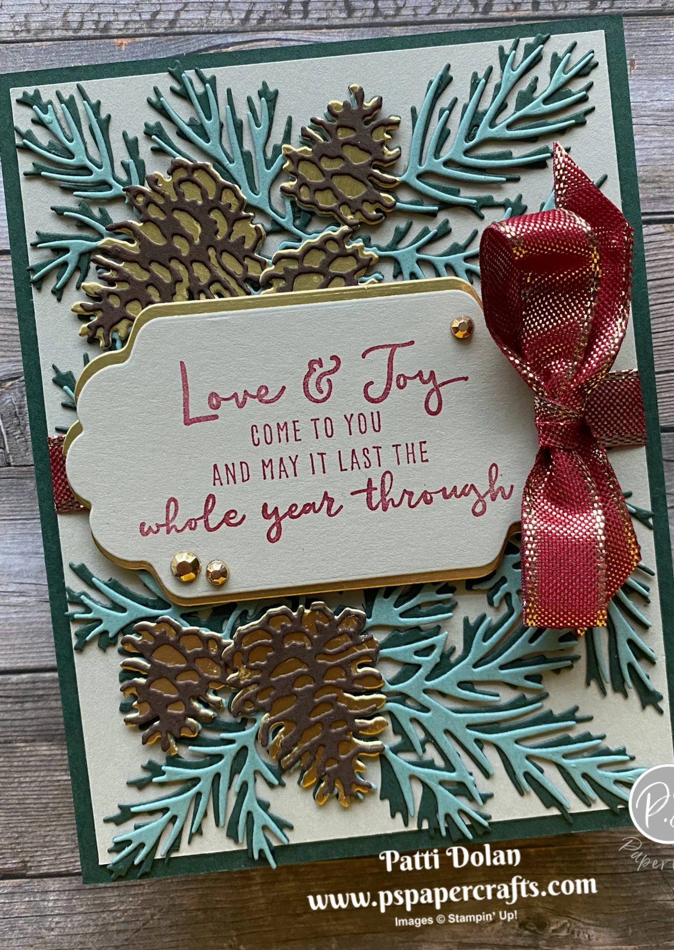Rustic Christmas To Remember Card