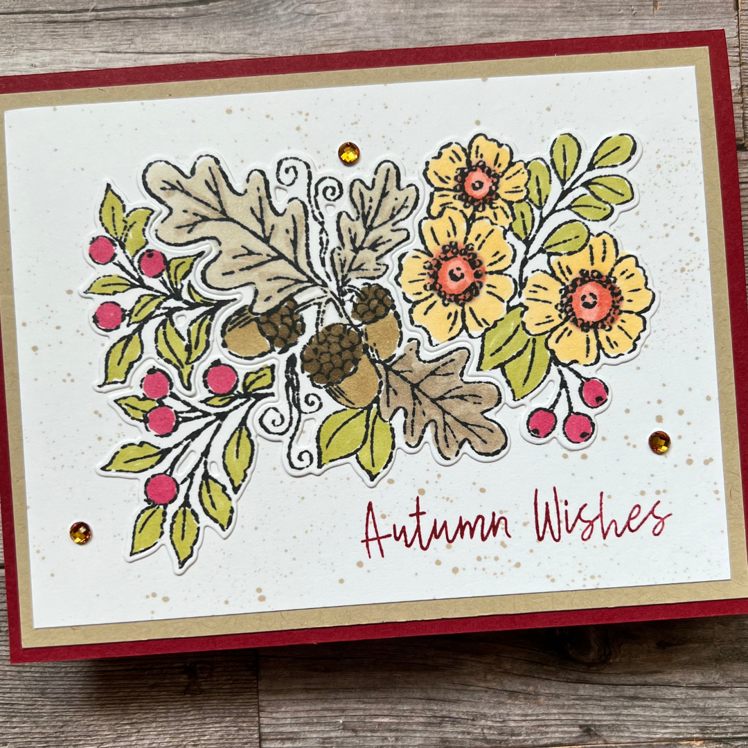 Fond Of Autumn Card