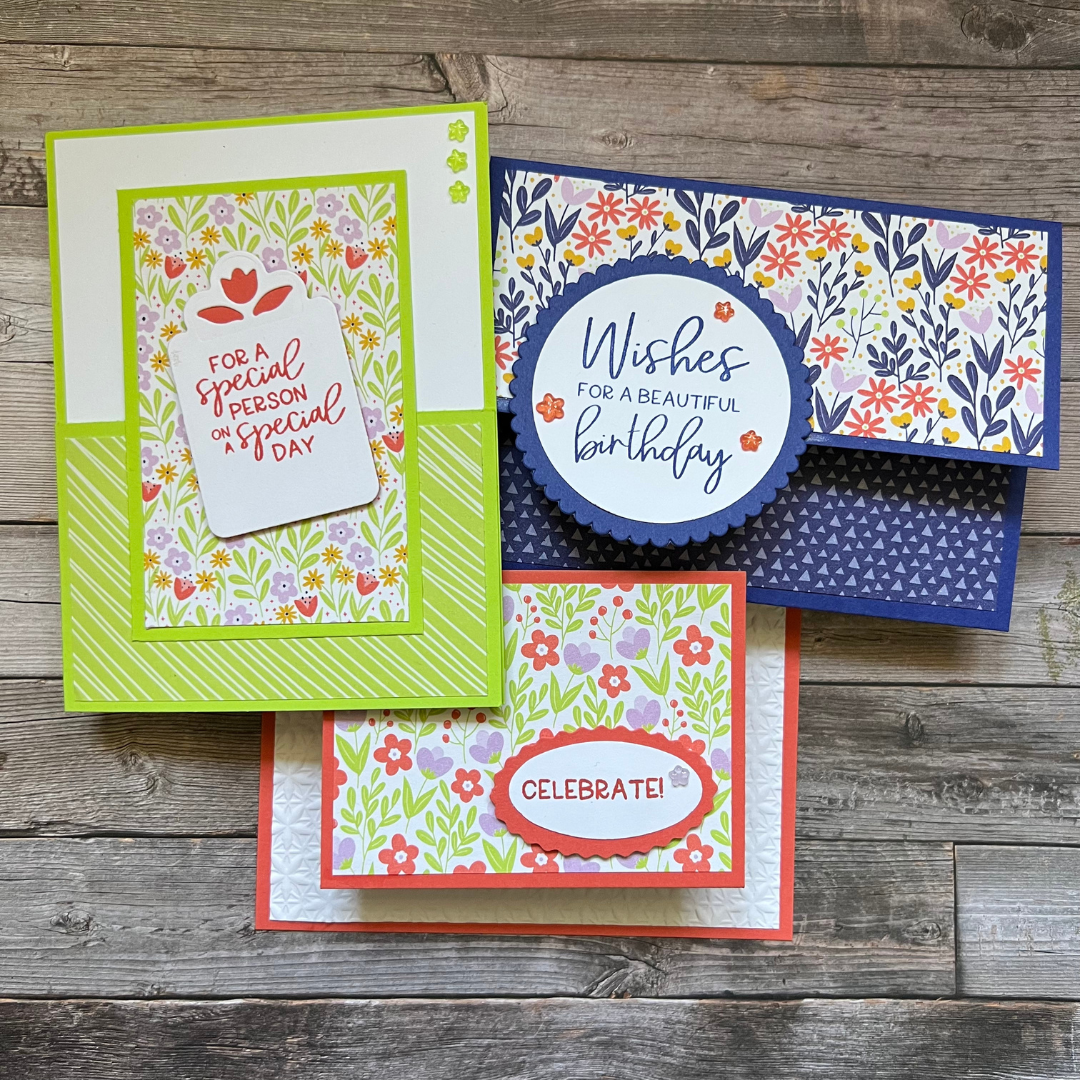 Fun Fold Cards - Birthday Series Class 5