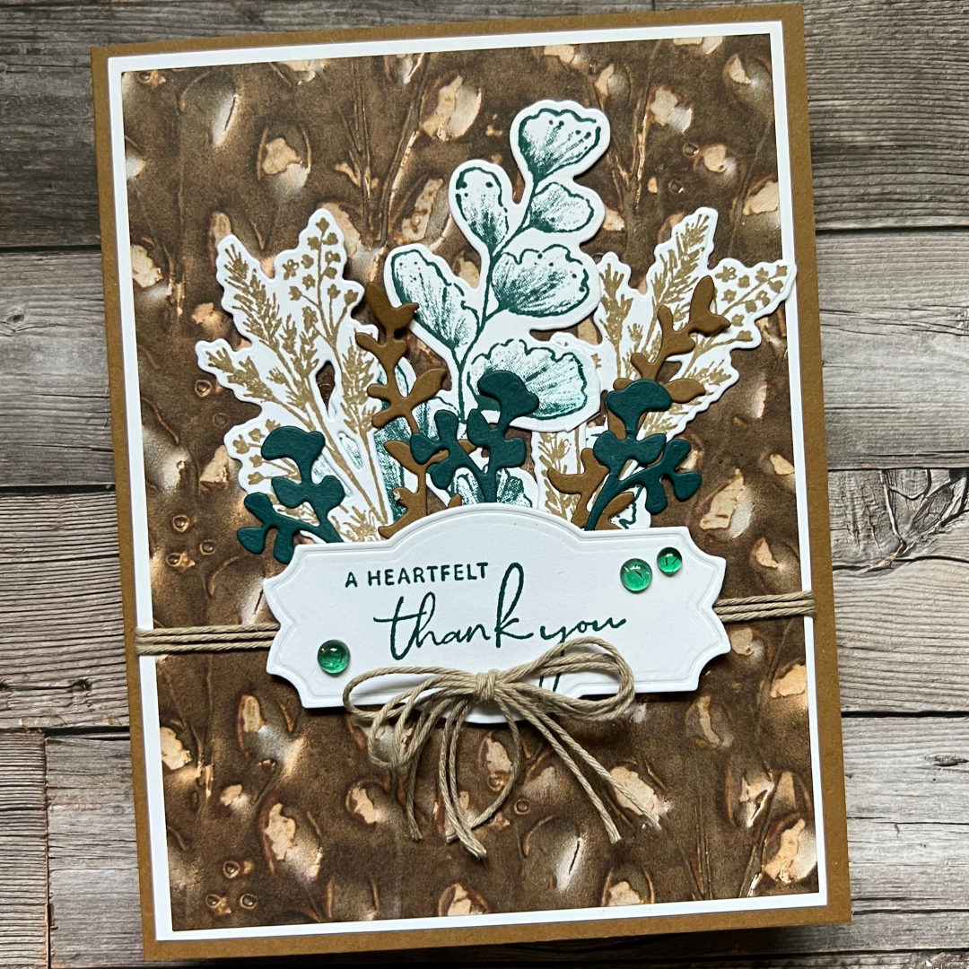 Nature's Prints meets Earthen Elegance