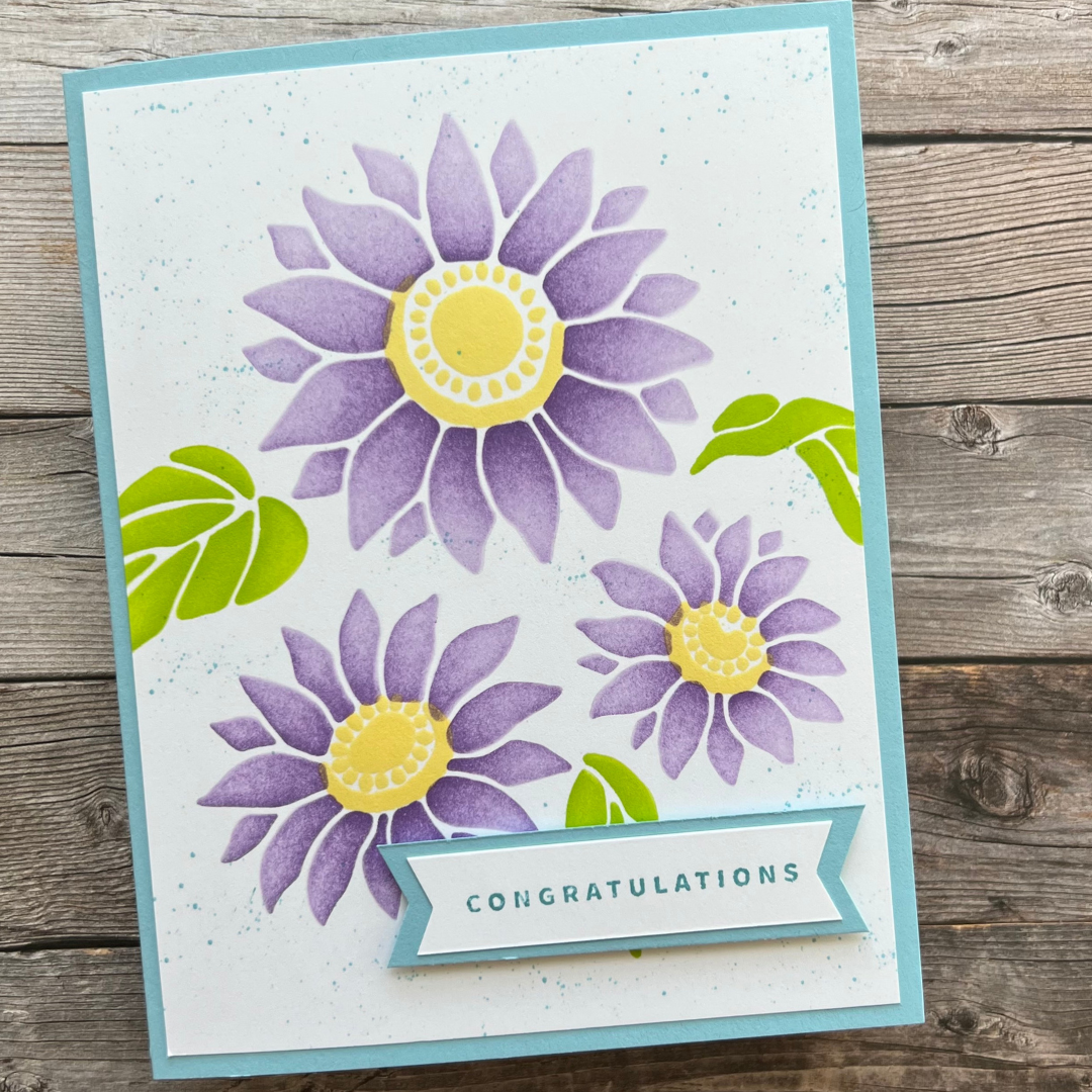 Abundant Beauty Wedding Card