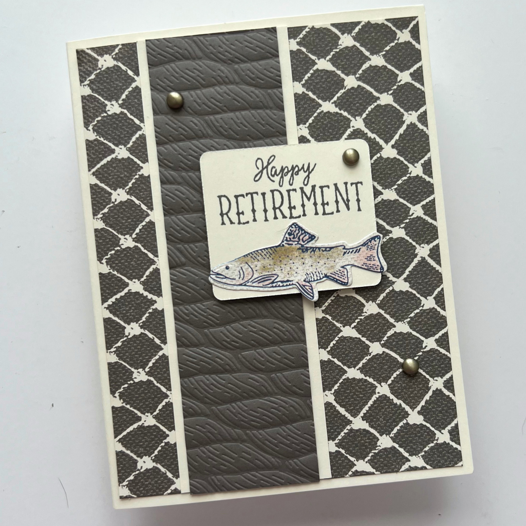 Let's Go Fishing - Retirement Card