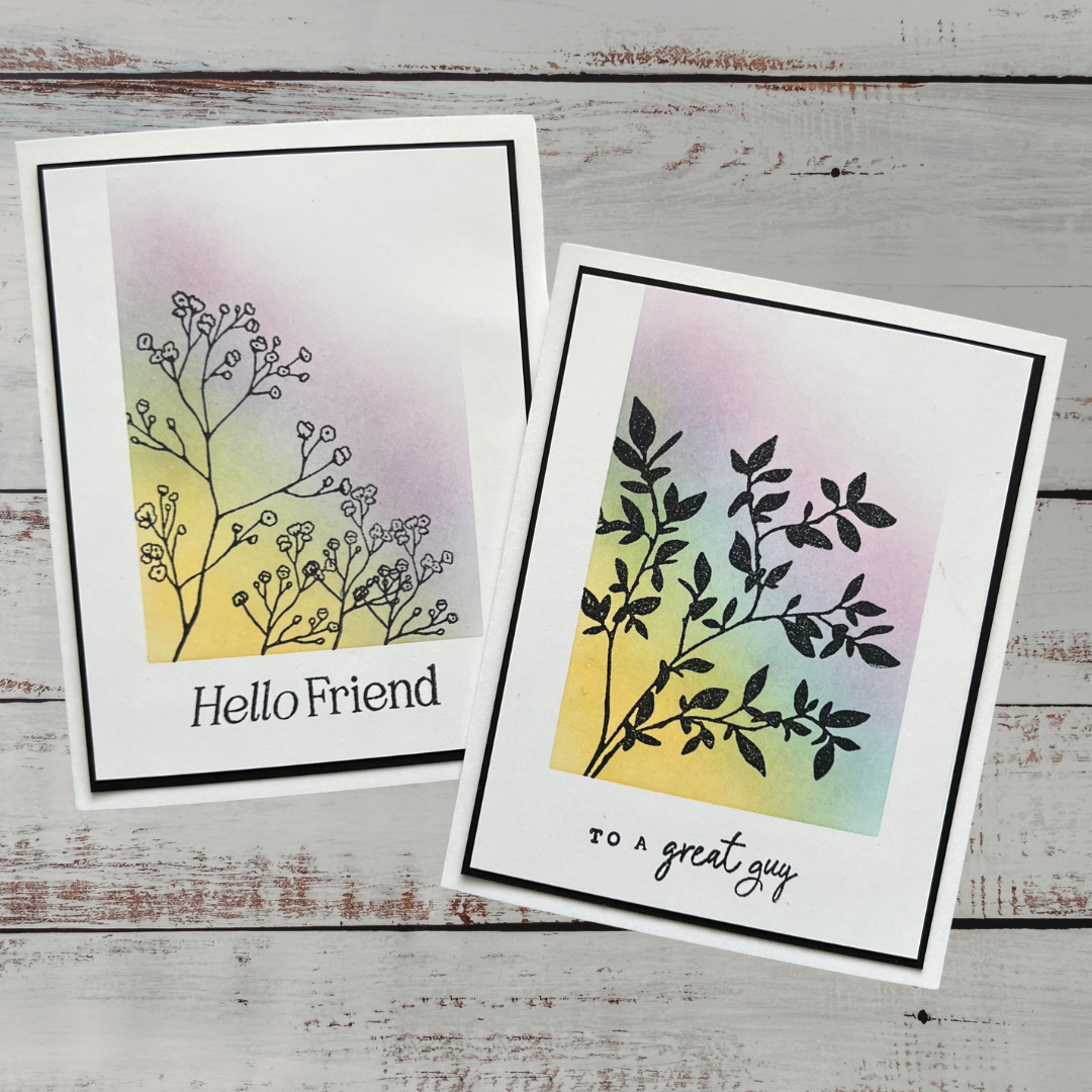 Partial Ink Blending Technique