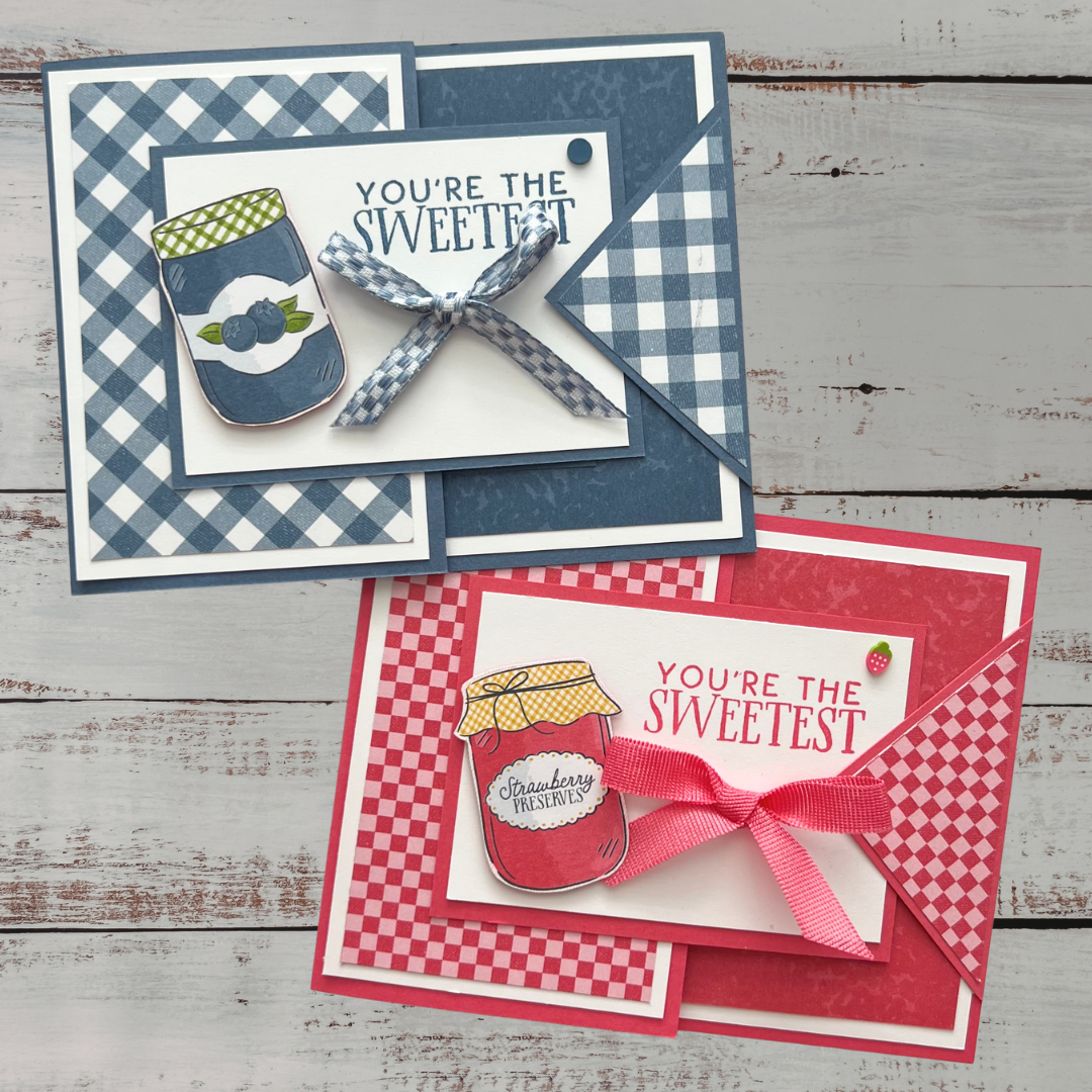 Slide Fold &amp; Tuck Cards with Homemade Sweetness