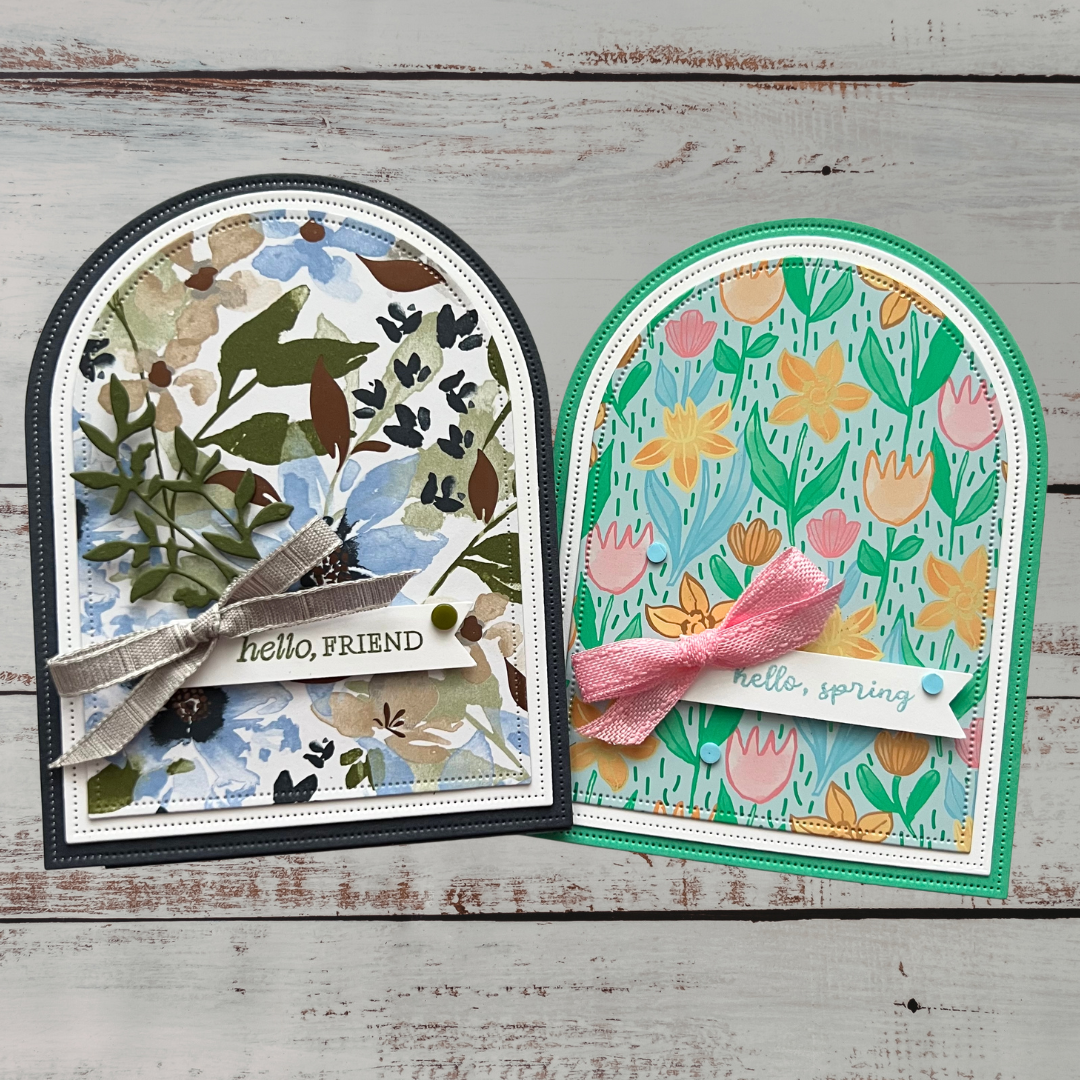 Tri-Fold Arches Cards