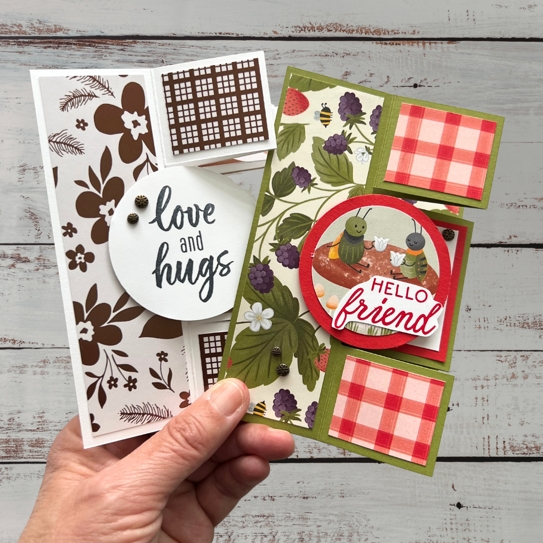 Tri-Fold Shutter Fold Cards