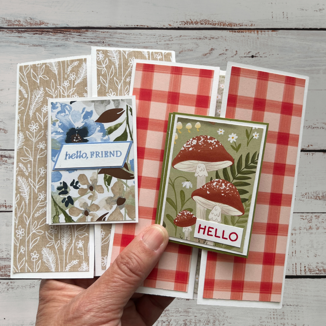 Double Accordion Gatefold Cards