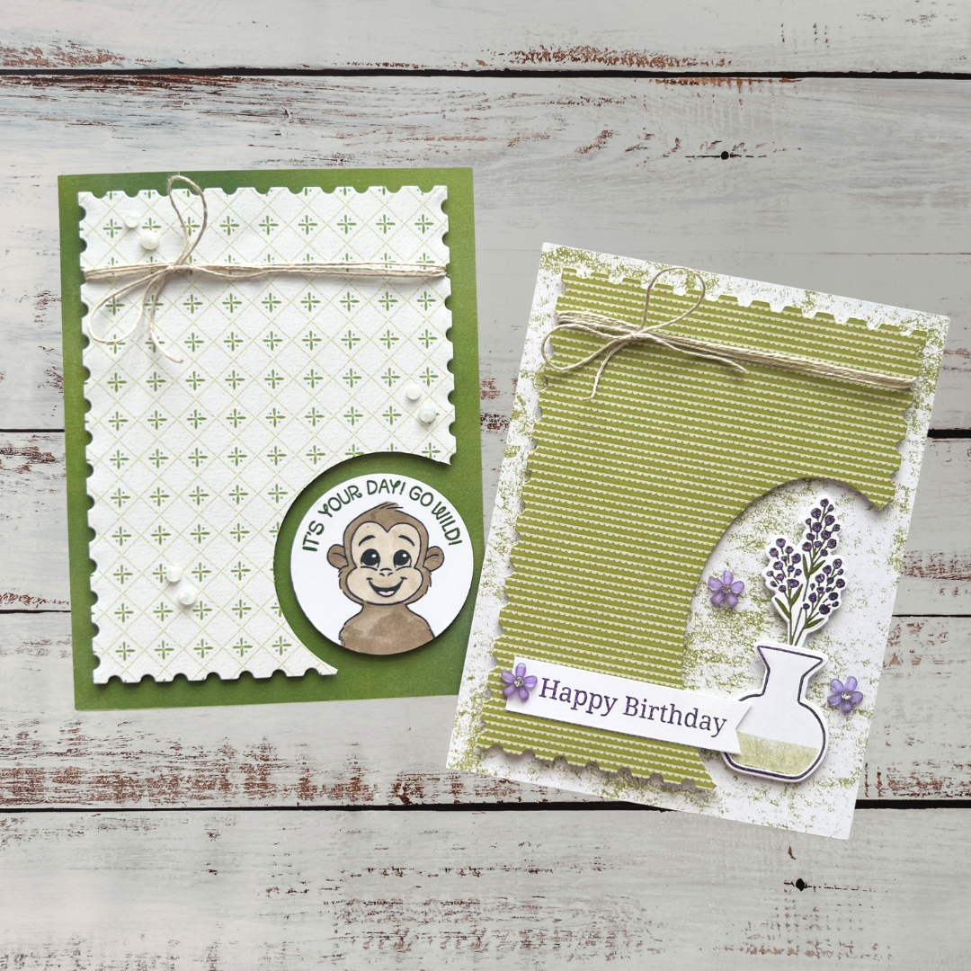 Die-Cut Corner Cards