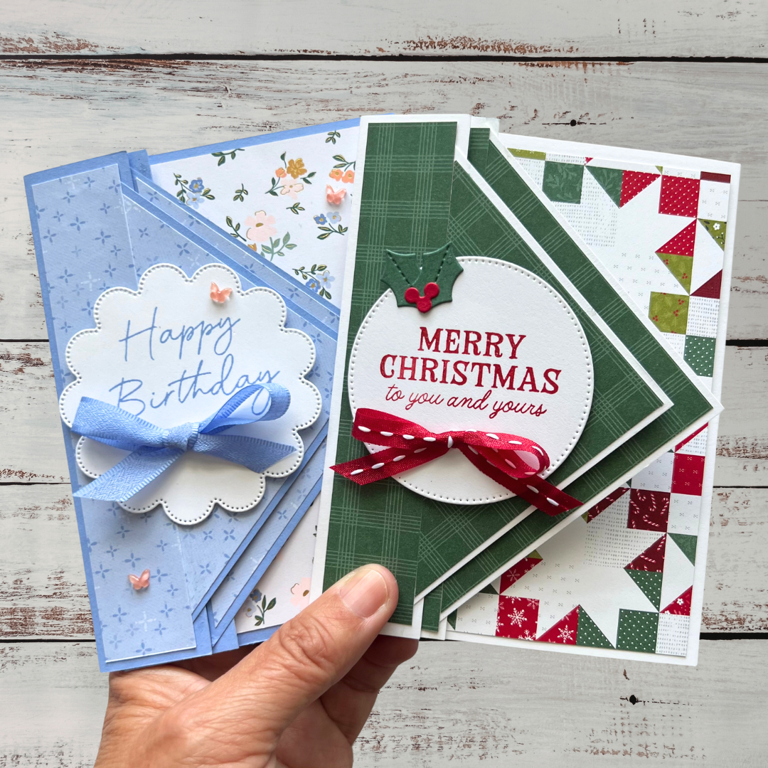 Double Flap Envelope Fun Fold Cards