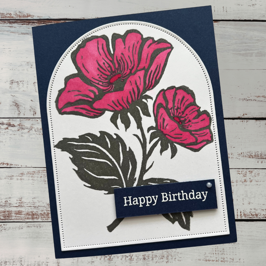 Inked Floret Color Combo