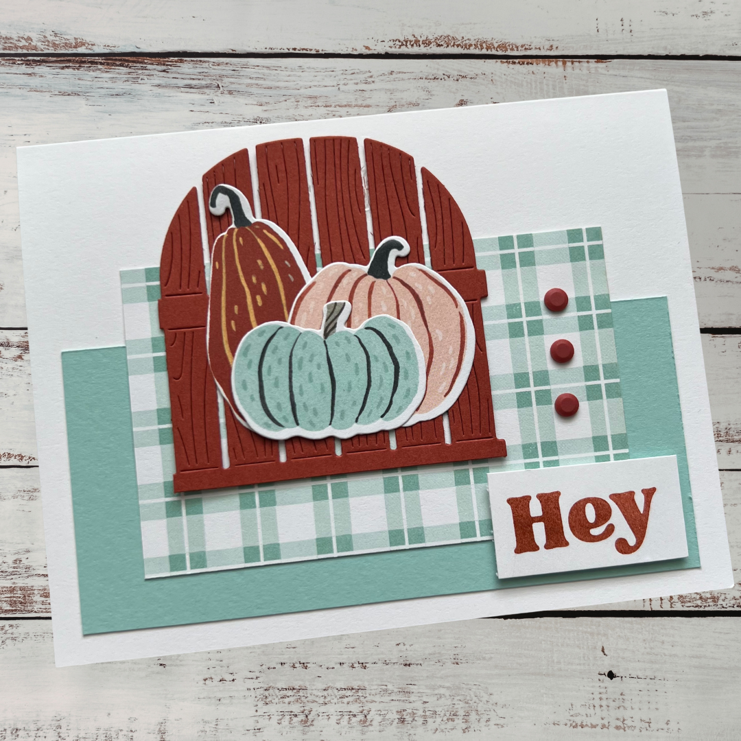 Sketch Challenge - Painted Pumpkins