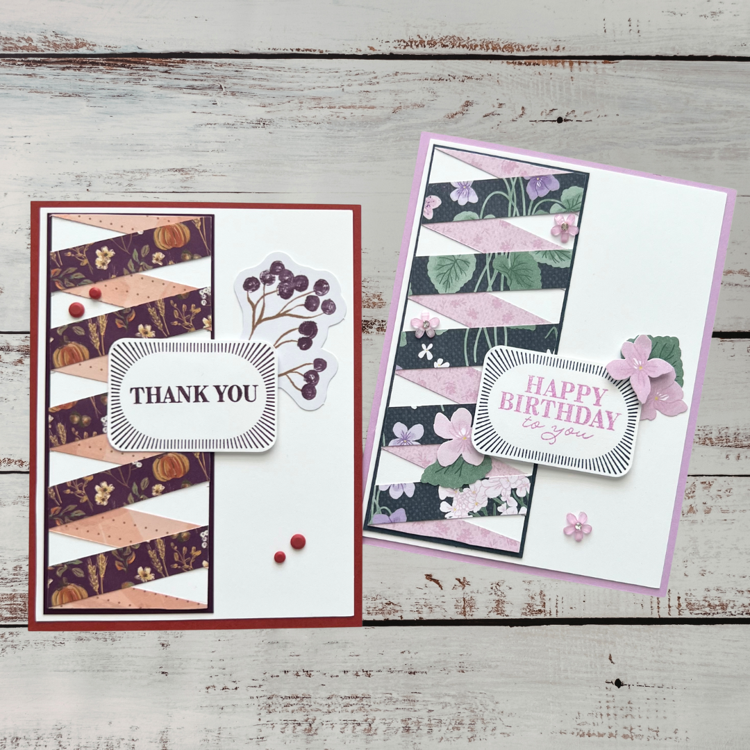 Twisted Ribbon Cards