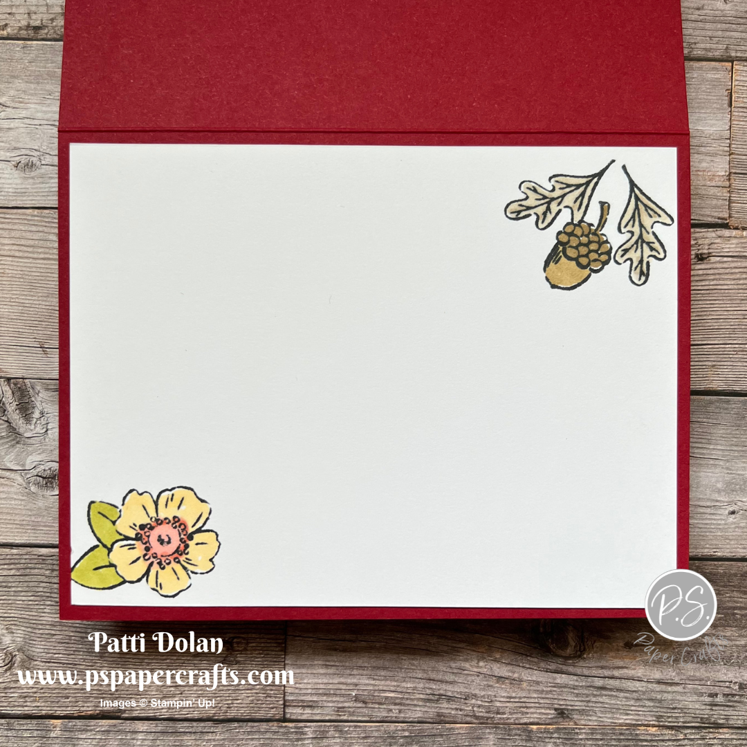 Fond Of Autumn Card — P.S. Paper Crafts
