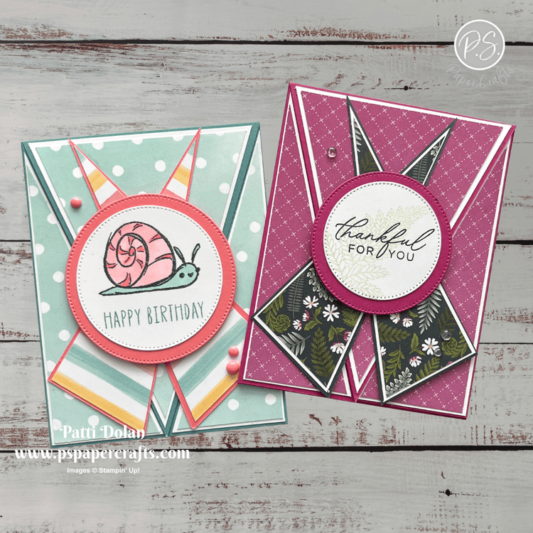 Triple Point Cards — P.S. Paper Crafts