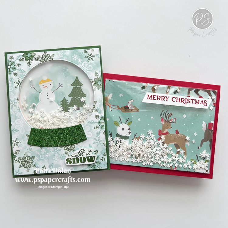 Fun Shaker Cards Two Ways — P.S. Paper Crafts