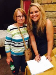 My kindergarten teacher, Mrs. Sangster.