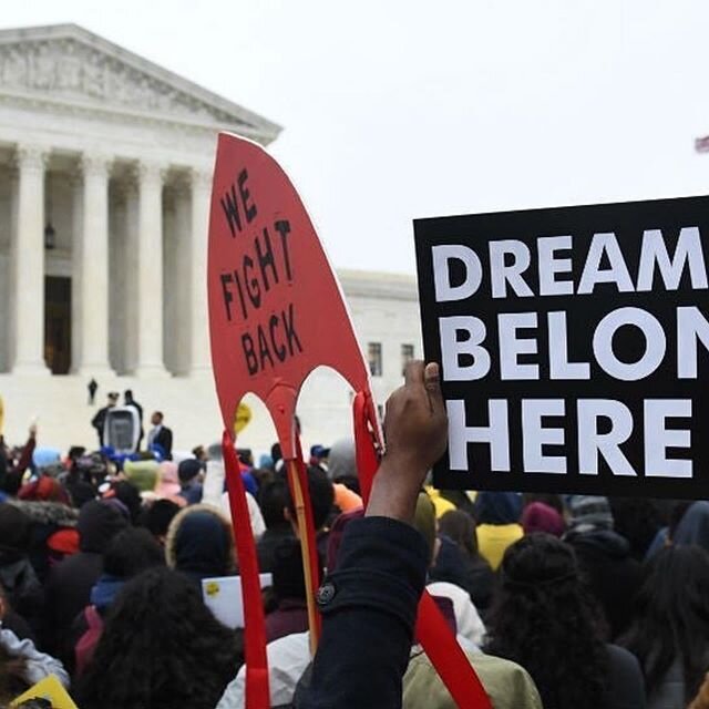 We are so happy to celebrate this #scotus ruling today. Here&rsquo;s to standing up for our American values. 
#daca #dreamers #americanvalues #deportation #keepfamiliestogether #americandream #motherhood #fatherhood #momsofinstagram #momsforequality 