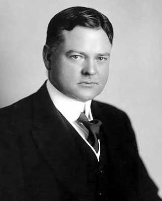 Herbert Hoover, aged 30s