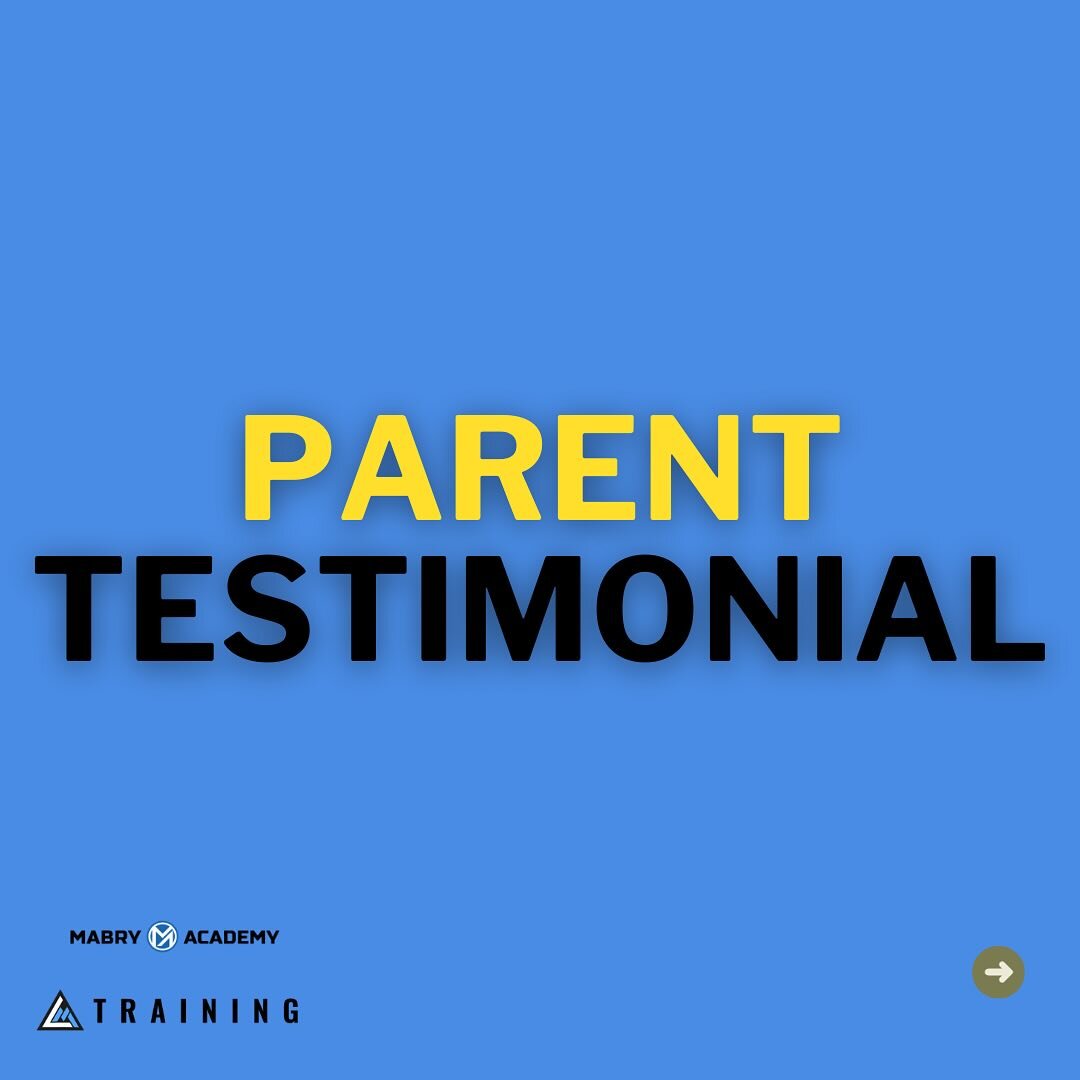 Looking for more insight into what it&rsquo;s like to train with me? Hear directly from an academy parent. I&rsquo;m truly grateful to do such impactful work every day and looking forward to what the journey has in store! 🙏