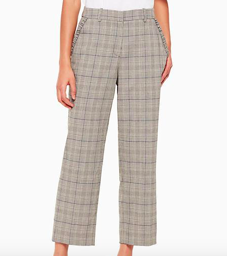 Mod Plaid Pant By Kate Spade