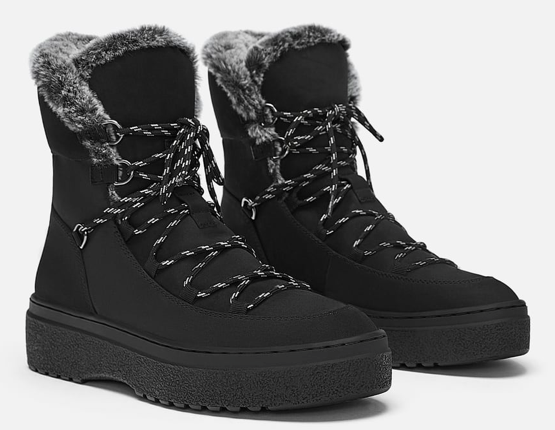 Thick Soled Ankle Boots By Zara