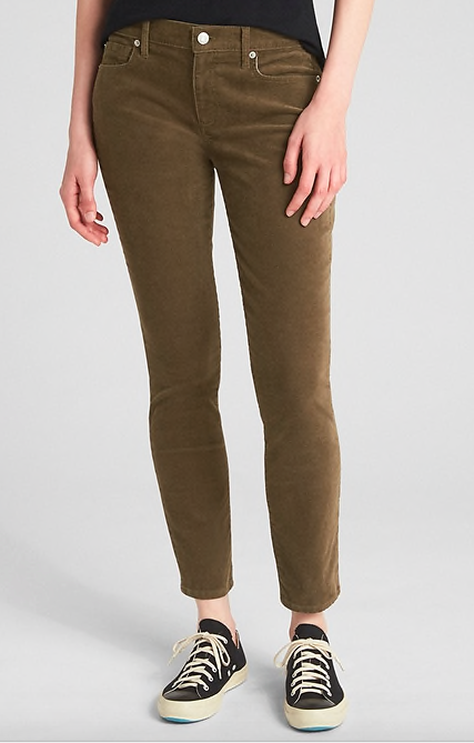 Mid Rise True Skinny Cords