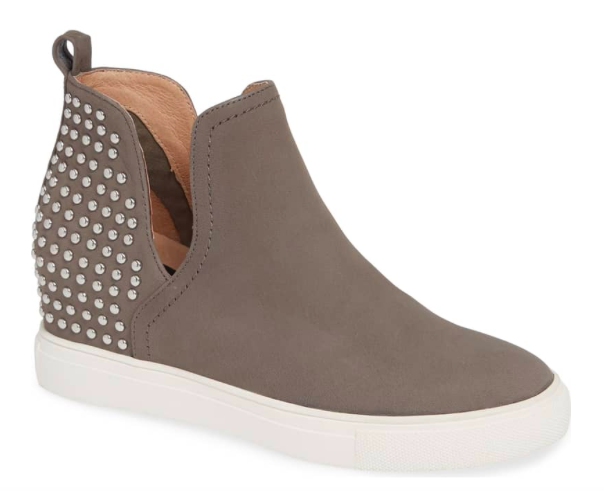 steve madden coin wedge sneakers