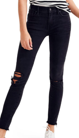 9-Inch High Waist Skinny Jeans
