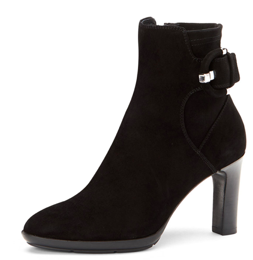 Aquatalia Rachele High-Heel Suede Booties