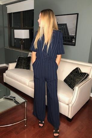 MELINA Dark Sapphire Jumpsuit by Just Female