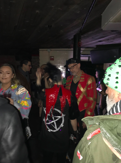 ARTFASHION jackets in the crowd with multi-colors , prints, and styles.