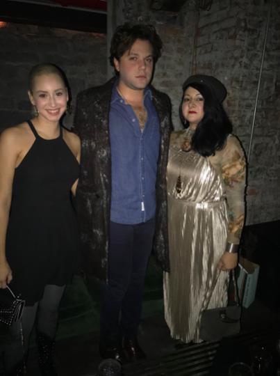 Just took a trip to France with a black dress, shiny gold dress, denim, and beret!
