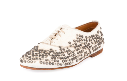 Saint Laurent Unisex Studded Lace-Up Oxford