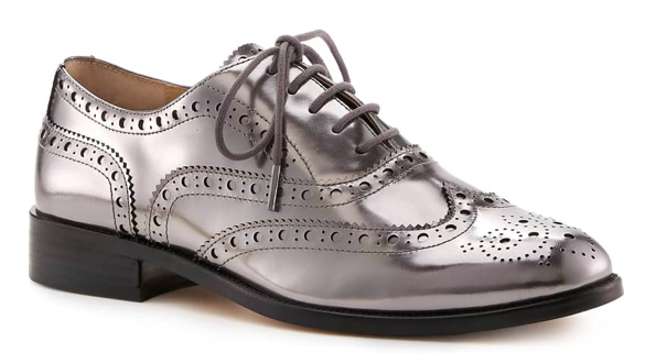 Botkier Calista Metallic Wingtip Oxford