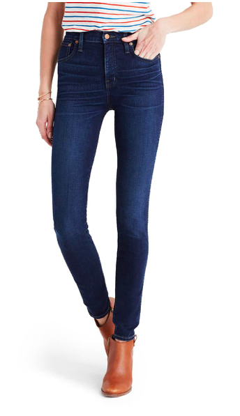 Madewell 10-Inch High Rise Skinny Jeans