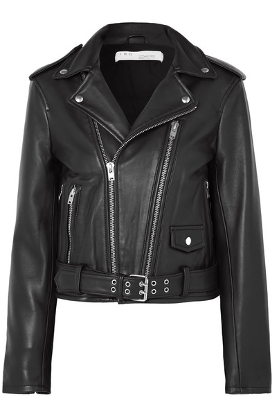 IRO Illusive leather biker jacket