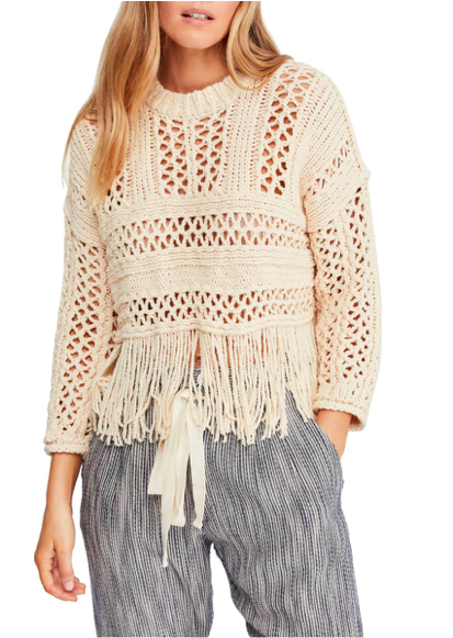 Higher Love Crochet Sweater