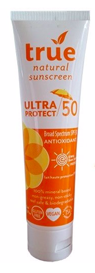 True Natural Ultra Protect SPF 50 Sunscreen $19