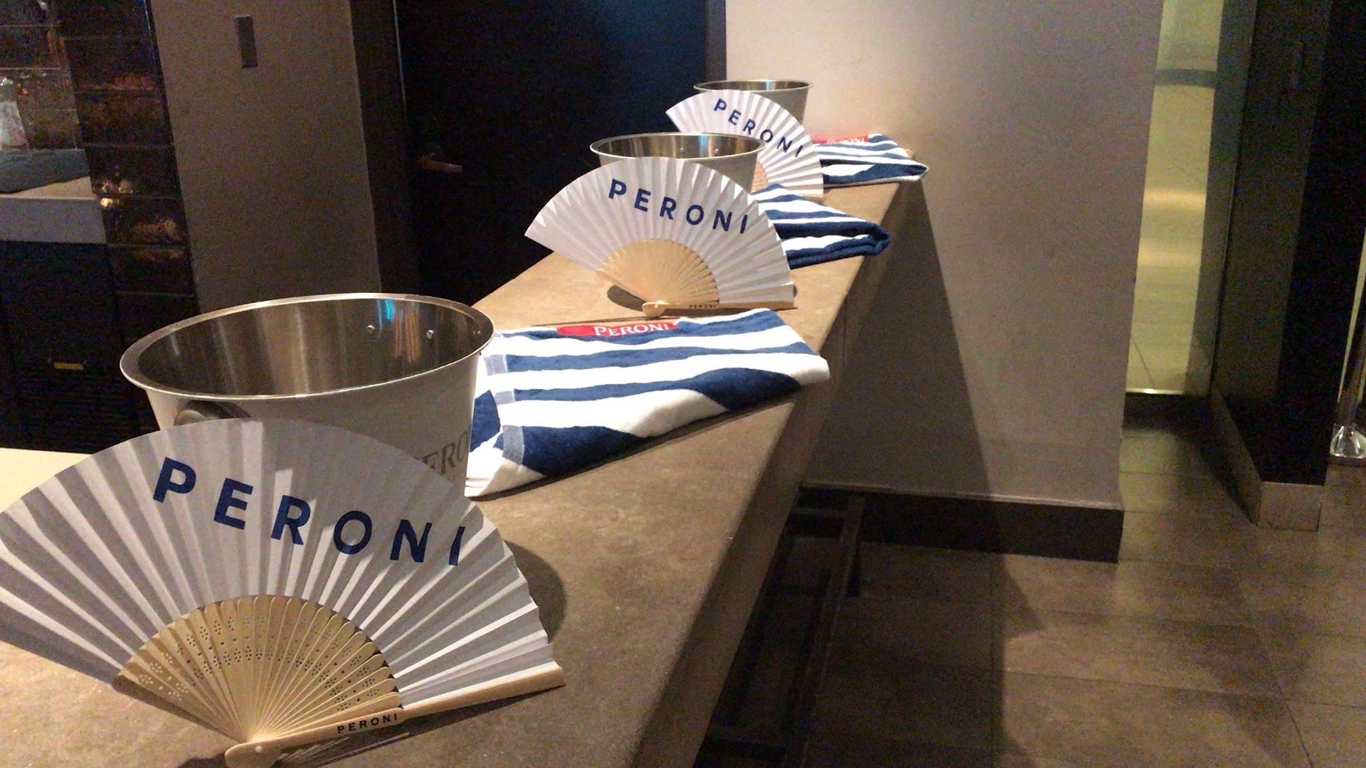Peroni sponsored the Preview show, and needless to say it was FAB!