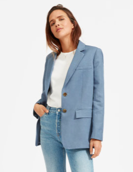 The Cotton-Linen Blazer  $145