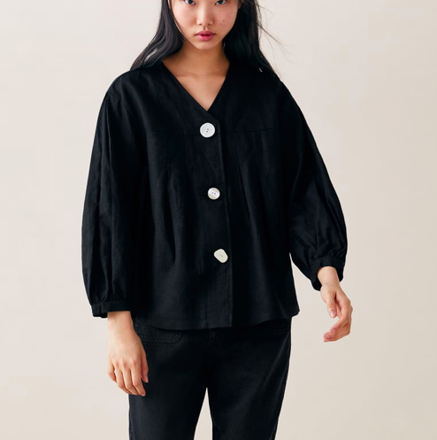 Zara Blouse with Buttons $29