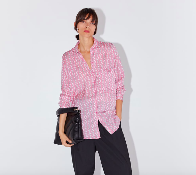 Chain Print Shirt $29
