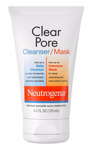 Neutrogena Clear Pore Facial Cleanser/Mask, $6