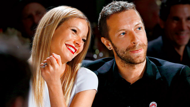 Gwyneth and Chris via Her