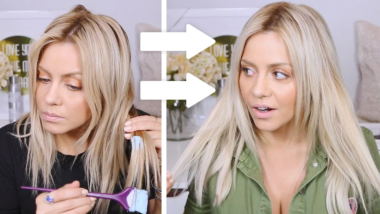 Hair toning via Youtube