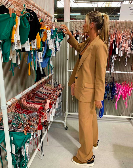 Francesa Aiello founder of Frankie's Bikinis