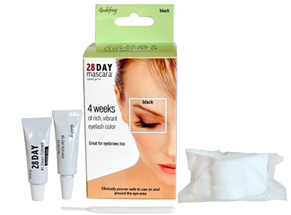 Godefroy 28 Day Mascara Black Permanent Eyelash Tint 25-Application Kit