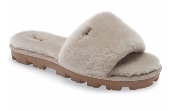 UGG Cozette Genuine Shearling Slippers, $49