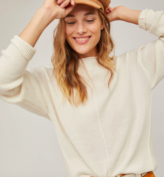 Cerys Cashmere Sweater, $198